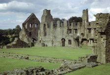 Easby Abbey, Yorkshire, founded 1152. Artist: Unknown