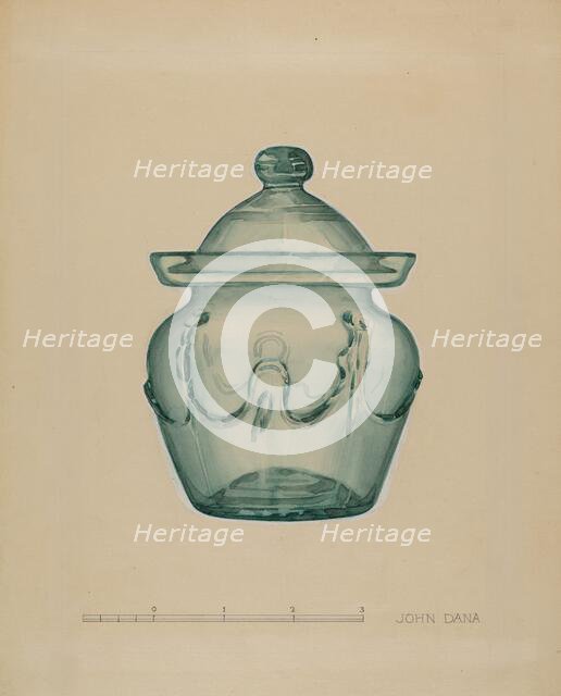 Sugar Bowl, c. 1936. Creator: John Dana.