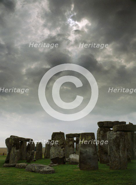 Stonehenge, Wiltshire. Artist: Nigel Corrie.