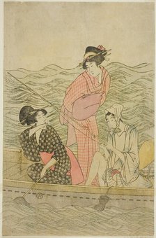 Fishing Excursion, Japan, c. 1799. Creator: Kitagawa Utamaro.