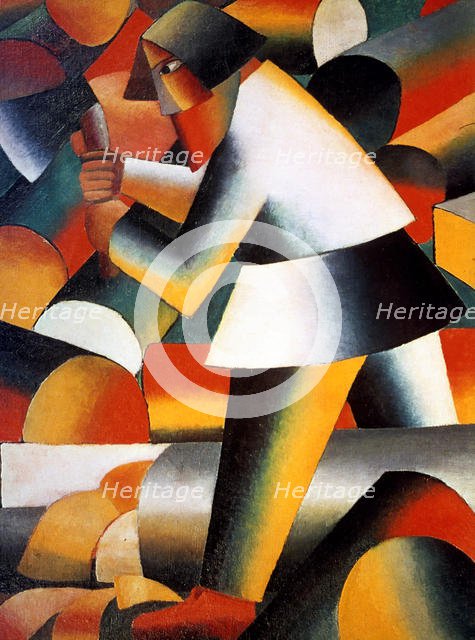 'The Logger', 1912. Artist: Kazimir Malevich