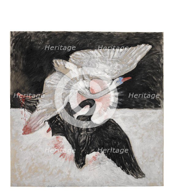 The Swan, Group IX/SUW, Part 1, No. 2, 1914. Creator: Hilma af Klint (1862-1944).