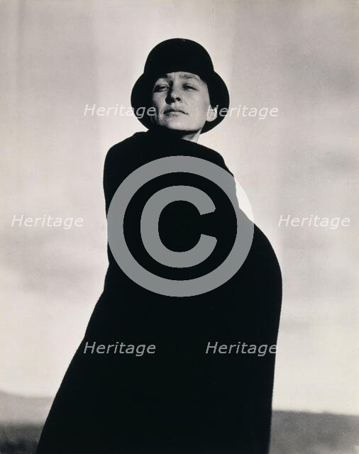 Georgia O'Keeffe, ca 1920-1921. Creator: Stieglitz, Alfred (1864-1946).