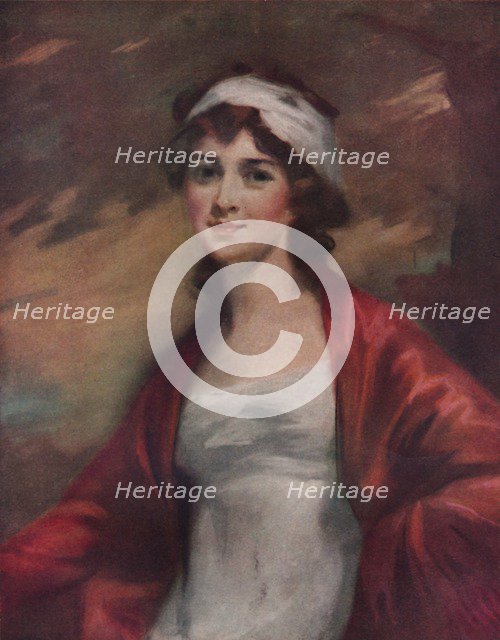 'Miss Mary Macintyre', 1803, (1922). Artist: John James Masquerier.
