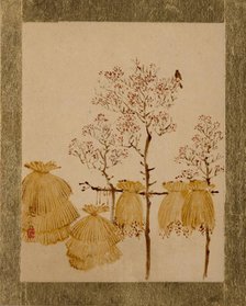 Rice Stacks and Trees. Creator: Shibata Zeshin.