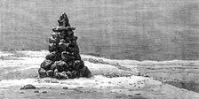 The American Franklin Search Expedition: Monument at Douglas Bay, 1881. Creator: Unknown.