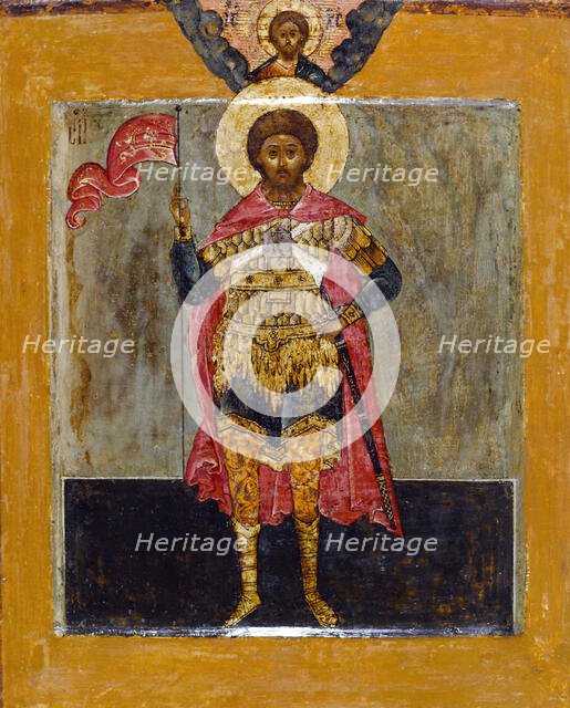Saint John warrior. Creator: Moscow School.