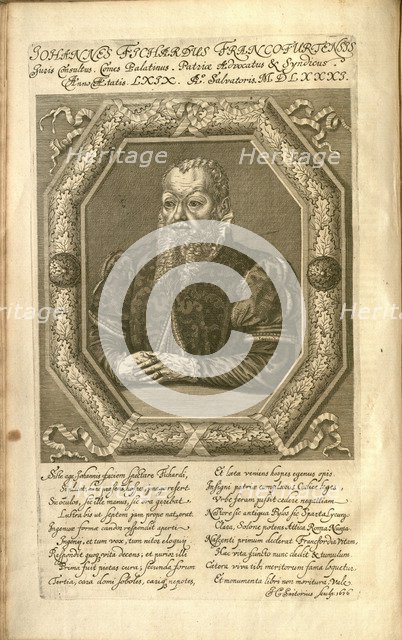 Portrait of Johann Fichard (1512-1581) , 1677.