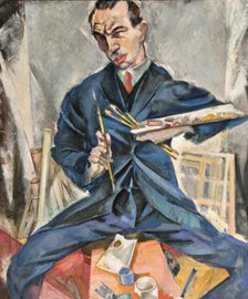 Self-portrait, c1933. Creator: Oppenheimer, Max (1885-1954).