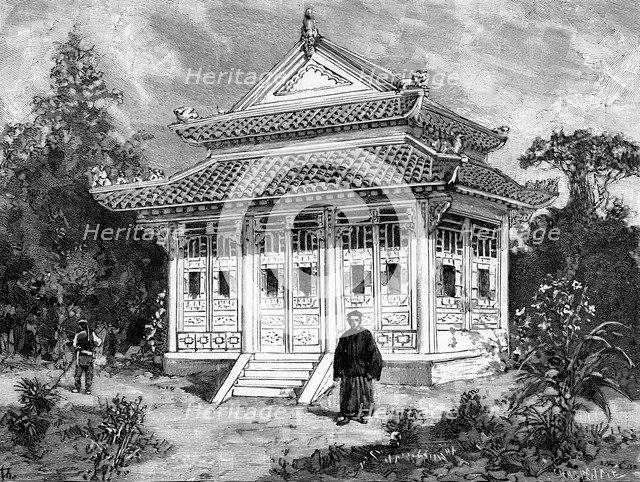 The Chinese House, 1889. Artist: Unknown