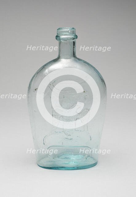 Flask, 1860/75. Creator: Unknown.