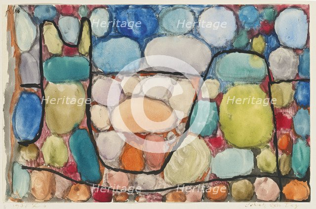 Treasure above Ground (Schatz über Tag), 1935. Artist: Klee, Paul (1879-1940)