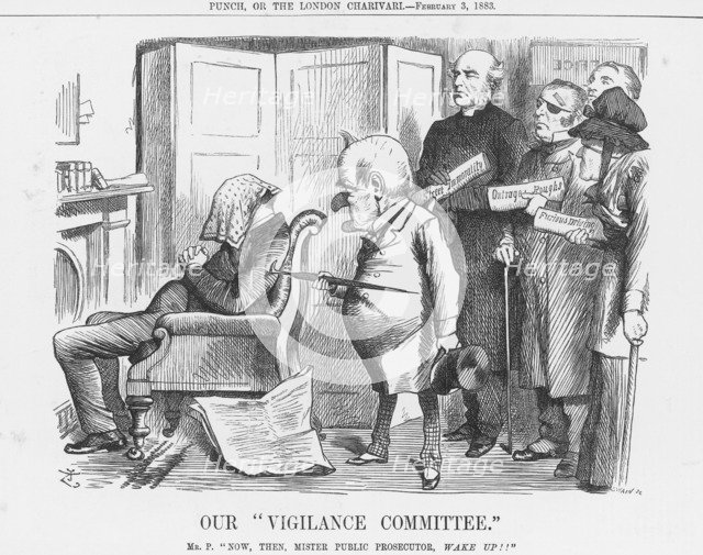 'Our Vigilance Committee', 1883. Artist: Unknown