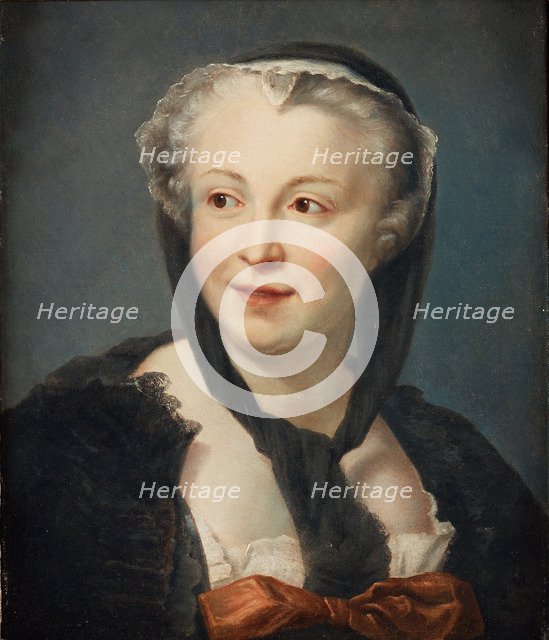 Portrait of the novelist Françoise de Graffigny (1695-1758).