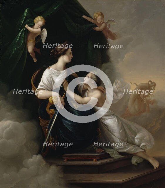 Justice and Innocence, 1832. Creator: Berndt Godenhjelm.