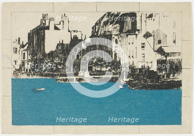 Chelsea Palaces (Color Version), 1890-97. Creator: Theodore Roussel.