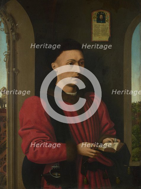 Portrait of a Young Man, 1450-1460. Artist: Christus, Petrus (1410/20-1475/76)