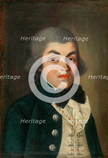 Portrait of Gentleman with Pleated Jabot, around 1790. Creator: Unknown.