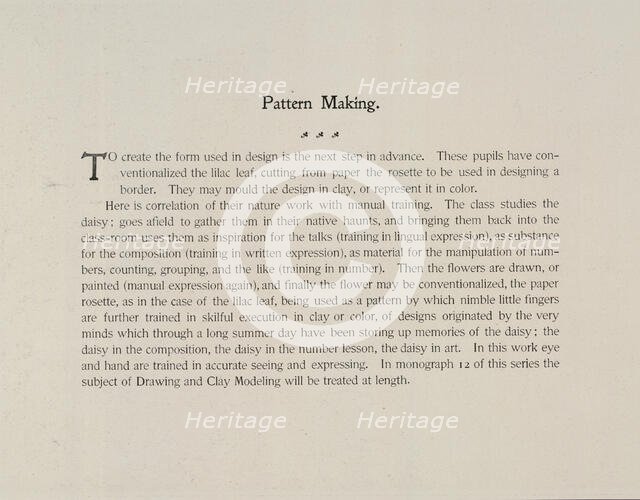 Pattern making, 1900. Creator: Frances Benjamin Johnston.