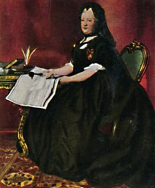 'Kaiserin Maria Therestia 1717-1780. - Gemälde von Maron', 1934. Creator: Unknown.