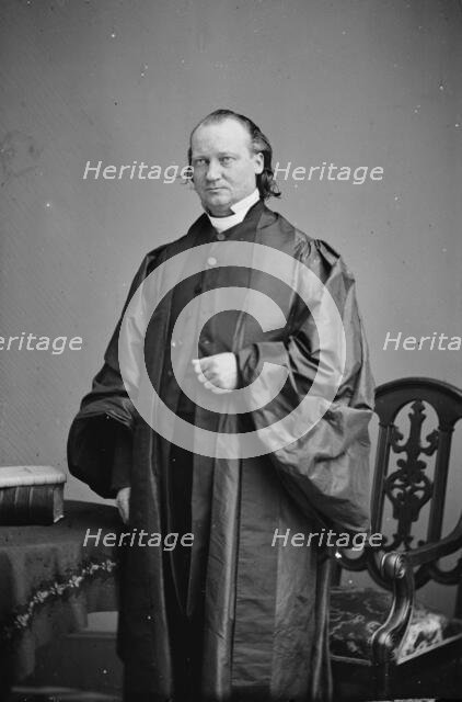 Reverend McMahon, between 1855 and 1865. Creator: Unknown.