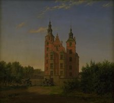 Rosenborg Slot, 1842. Creator: Thorald Lessoe.