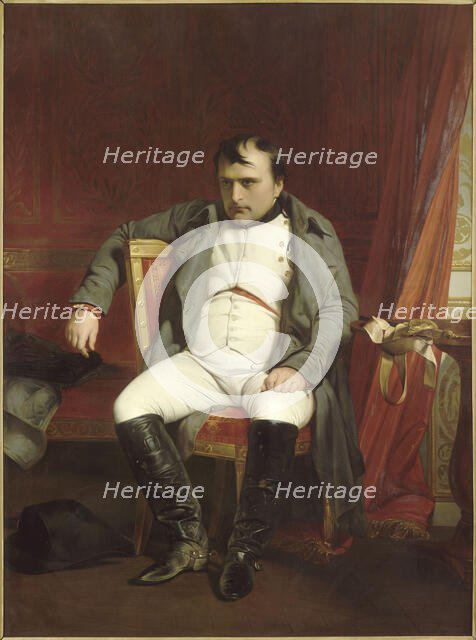 Napoleon at Fontainebleau, March 31, 1814, 1840. Creator: Delaroche, Paul Hippolyte (1797-1856).