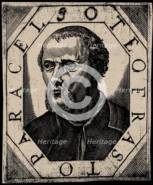 Philippus Theophrastus Aureolus Bombastus von Hohenheim (Paracelsus), 1666. Creator: Anonymous.