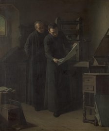 Proof Reading. Creator: Louis Jean Somers.