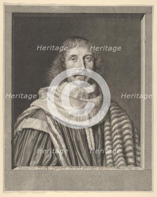Pompone II de Bellièvre, 1653. Creator: Robert Nanteuil.