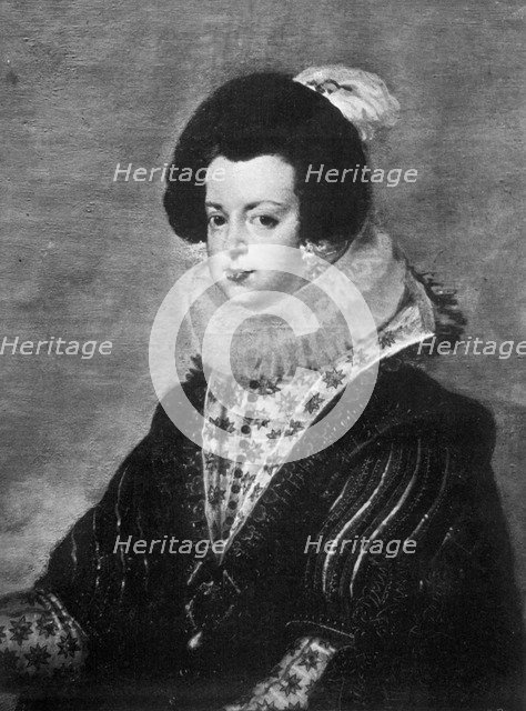 Elisabeth of Bourbon, wife of King Philip IV of Spain, c1630 (1901). Artist: Unknown