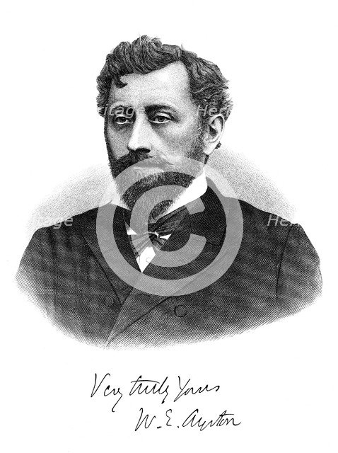 William Edward Ayrton (1847-1908), British physicist, electrical engineer and inventor, 1892. Artist: Unknown