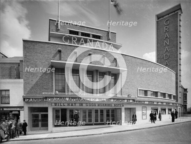 Granada Cinema, Powis Street, Woolwich, Greenwich, London, 1937. Creator: Herbert Felton.