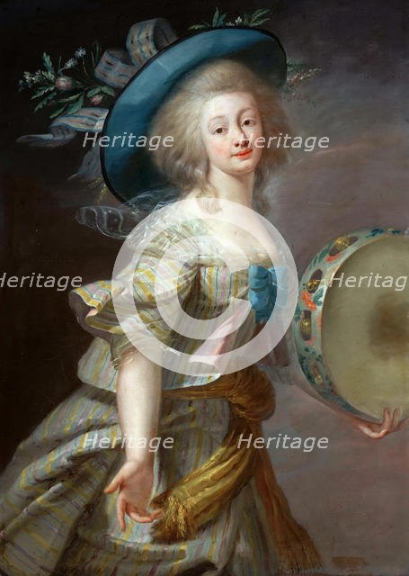 Portrait d'une danseuse, c. 1780. Creator: Vigée Le Brun, Louise Élisabeth (1755-1842).