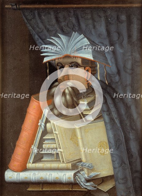 The Librarian. Artist: Arcimboldo, Giuseppe (1527-1593)