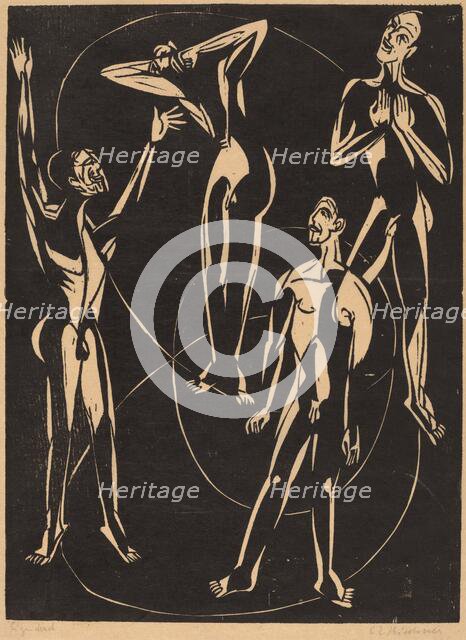 Feelings, 1937. Creator: Ernst Kirchner.