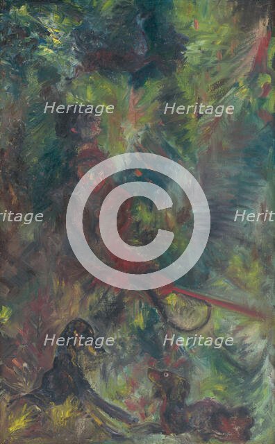 Poachers, 1940-1944. Creator: Arnold Peter Weisz-Kubincan.