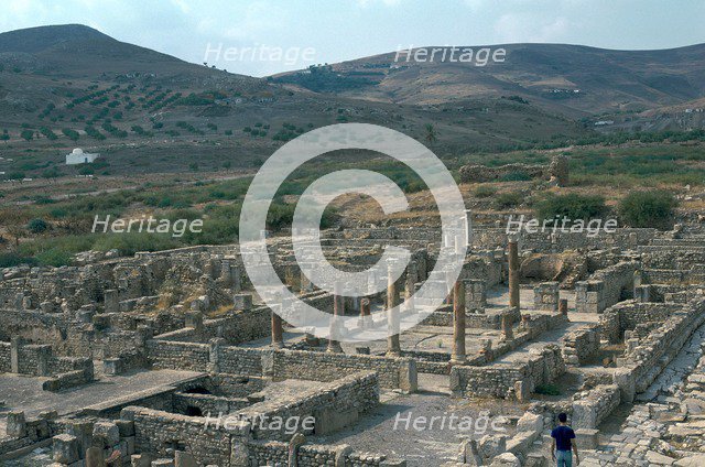 Roman city of Bulla Regia, 2nd century BC.