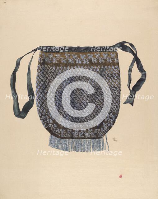 Beaded Bag, 1938. Creator: Ralph Atkinson.