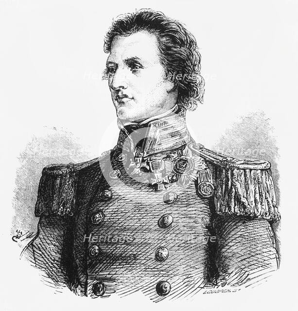 'Portrait of Captain Peel', c1891. Creator: James Grant.