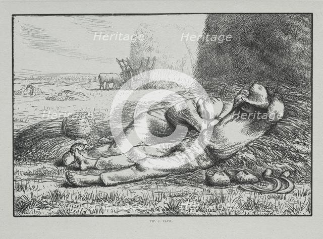 Four Hours of the Day: Noon, 1860. Creator: Adrien Lavieille (French, 1818-1862).