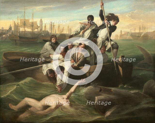 Watson and the Shark, 1778. Creator: John Singleton Copley.