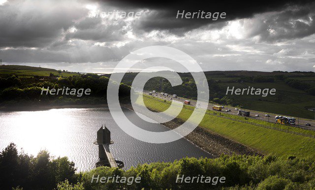 Scammonden Resevoir, West Yorkshire, 2011. Artist: James O Davies.