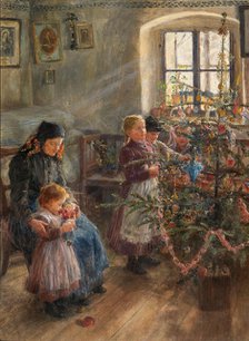 On Christmas day. Creator: Czech, Emil (1862-1929).