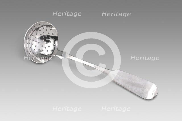 Strainer Spoon, 1836/38. Creator: Watson & Brown.