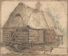 A Farm Building, late 16th-mid-17th century. Creator: In the manner of Abraham Bloemaert.
