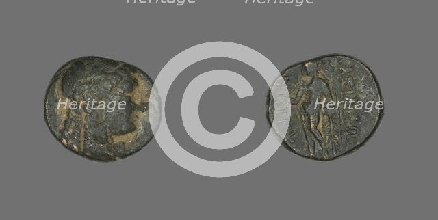 Coin Depicting the God Apollo, 222-187 BCE. Creator: Unknown.