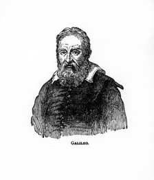 Galileo Galilei, Italian physicist, astronomer, and philosopher, (20th century). Artist: Unknown