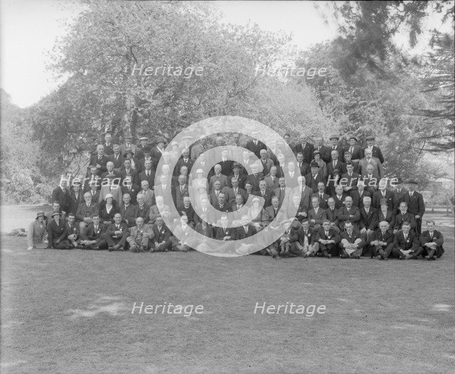 Group portrait, c1935. Creator: Kirk & Sons of Cowes.