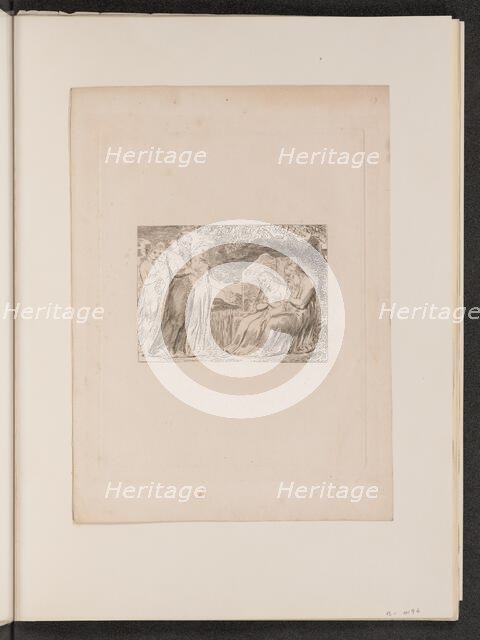 Every Man Also Gave Him a Piece of Money, 1825. Creator: William Blake.